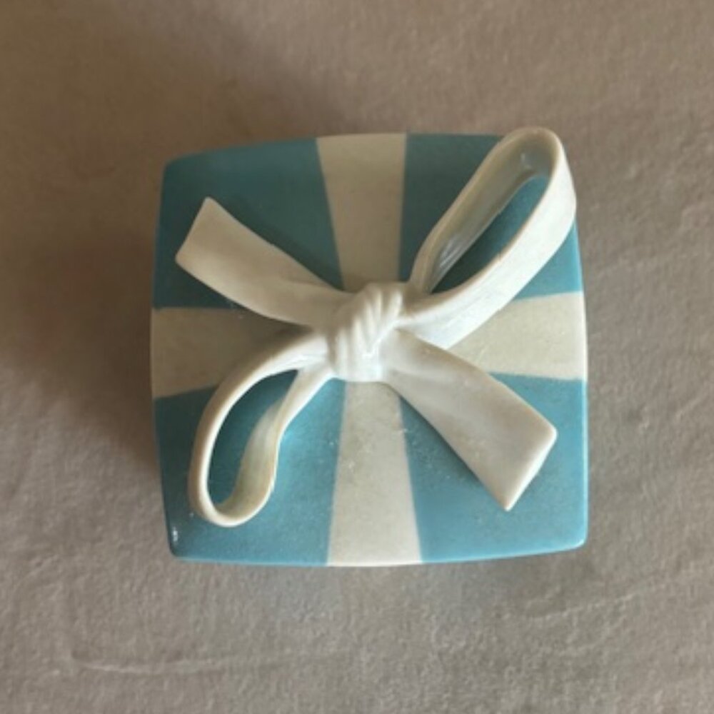 Tiffany Ceramic Blue Box